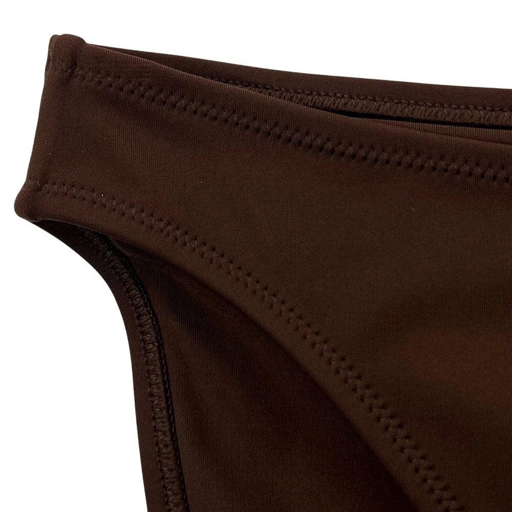 SKIMS Shaping Swim Dipped Bikini Bottom‎ Cocoa 2X